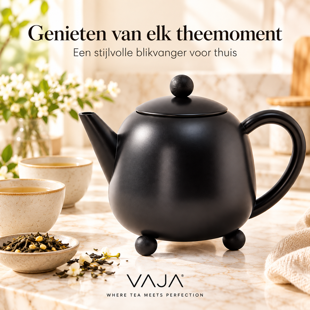 Vaja Lara Dubbelwandige Theepot 1,4 liter