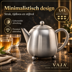Vaja Lara Dubbelwandige Theepot 1,4 liter