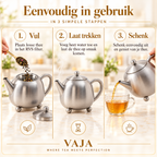 Vaja Lara Dubbelwandige Theepot 1,4 liter