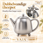 Vaja Lara Dubbelwandige Theepot 1,4 liter