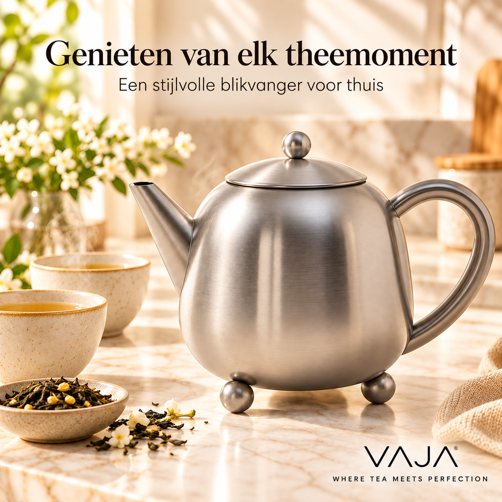 Vaja Lara Dubbelwandige Theepot 1,4 liter