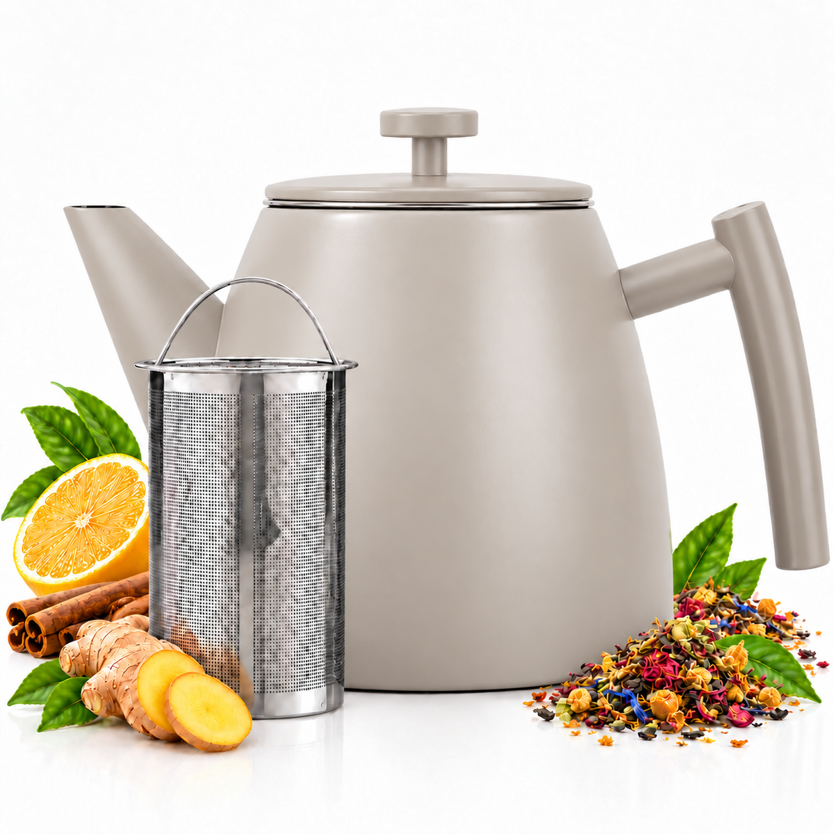 Vaja Juliette Dubbelwandige Theepot 1,2 liter