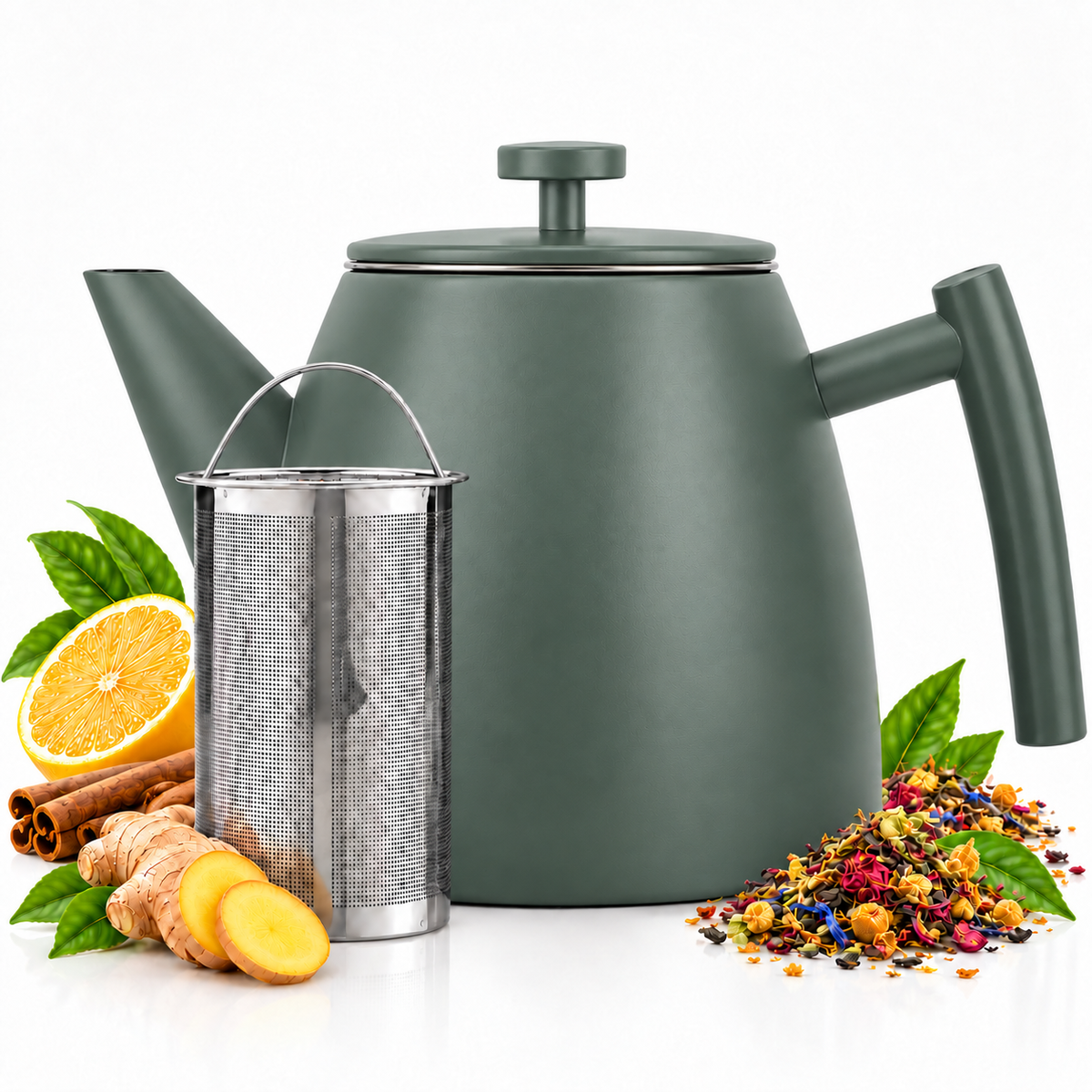 Vaja Juliette Dubbelwandige Theepot 1,2 liter