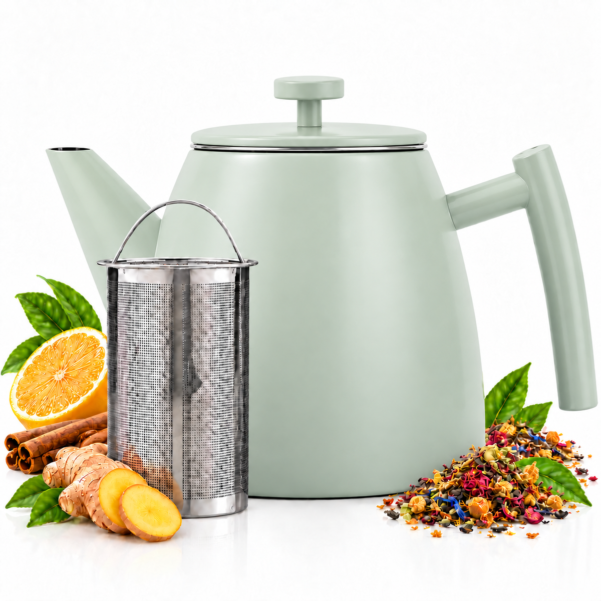 Vaja Juliette Dubbelwandige Theepot 1,2 liter