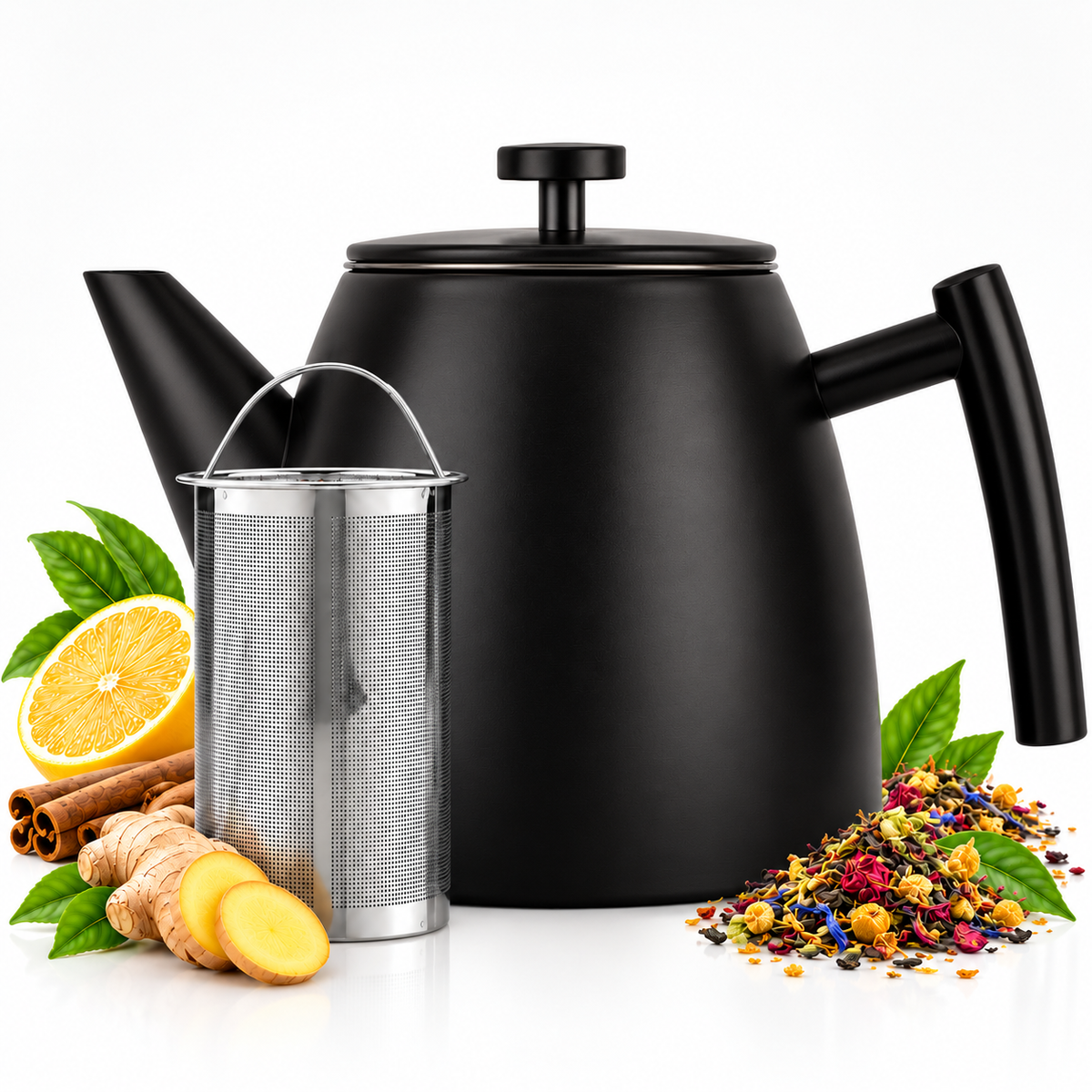 Vaja Juliette Dubbelwandige Theepot 1,2 liter