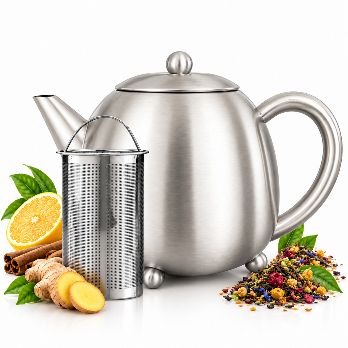 Vaja Lara Dubbelwandige Theepot 1,4 liter